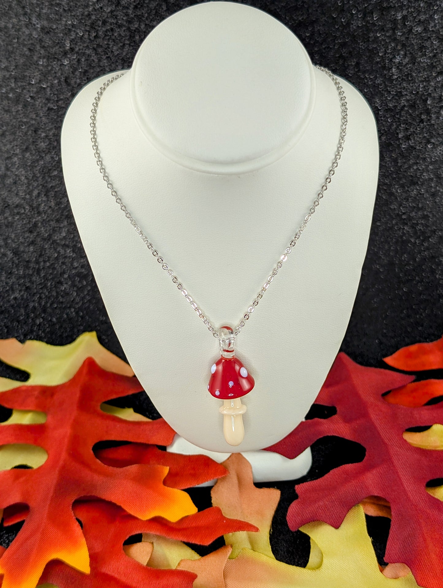 Mushroom Pendant - Bright Magic