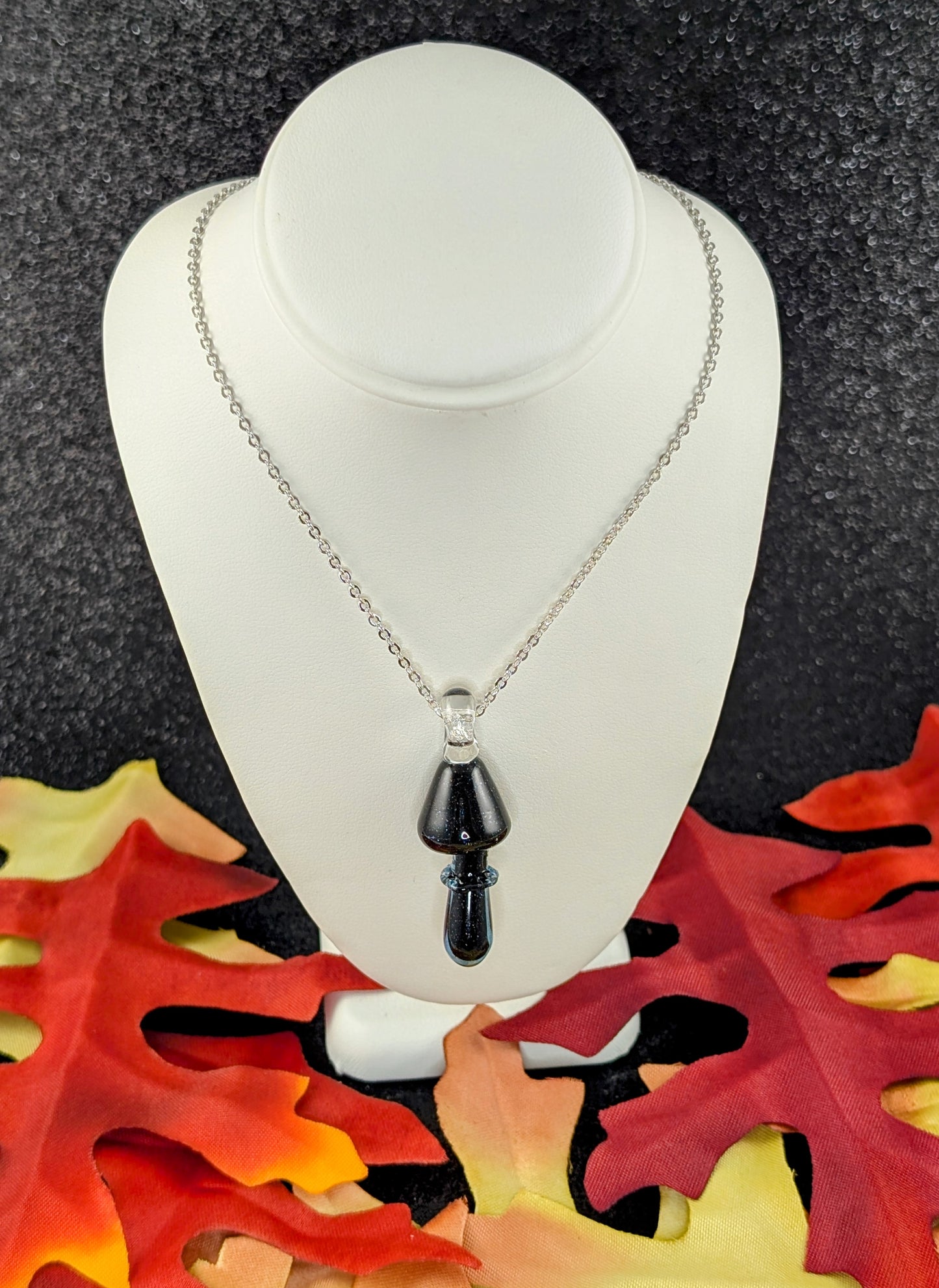 Mushroom Pendant - Night Magic